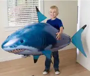 Remote Control Flying Shark Toy Air Swimming Fish Infrared RC Animal Balloon NEW