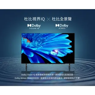 SHARP 夏普 55吋 4T-C55FK1X 智慧聯網顯示器AQUOS 4K FK Series 聯網電視 台灣公司貨