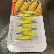 Corn Cob Skewers Cob Holders Pack Of 8
