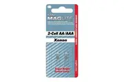 Genuine sealed Mini Maglite AA + AAA 2 cell replacement globes multipack options