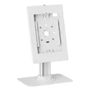 Brateck PAD34-03 Anti-Theft Countertop Tablet Holder with Bolt Down Base 9.7" to 11" tablets - White [PAD34-03]