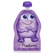 Little Mashies Reusable Food Pouch - Purple | Flora & Fauna AU