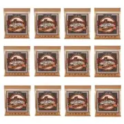 12 Sets Ernie Ball Earthwood MED. Phos-Bronze 13-56 Acoustic Guitar Strings 2144