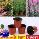 100x Plastic Plant Garden Pots Nursery Seedlings Pot Growing Container AU
