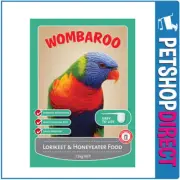 Wombaroo Lorikeet and Honeyeater Food 4.5kg