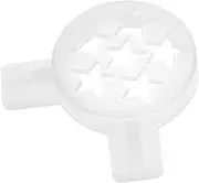 Ice Cream Shaping Nozzles for Ice Cream Machines Easy to Install for Space Saving Design
