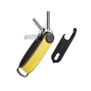 Orbitkey Key Organizer Hybrid Leather + Multi-Tool V2 Yellow Gift Set