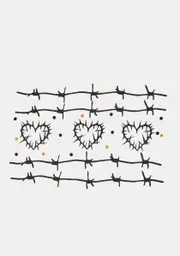 Heart Bitten Body Stickers