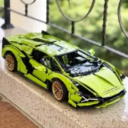 NEW DIY Lamborghini Sian FKP 37 42115 pcs 3696 Building Blocks Model Race Car