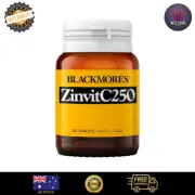 Blackmores Zinvitc250 | Supports Immune System Function | 50 Tablets,,.AU