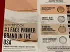 Smashbox face primer glow blur shine control golden hour sample card mecca