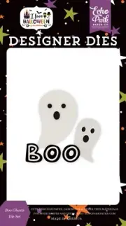 Echo Park Paper I LOVE HALLOWEEN Boo Ghosts Die Set (ILH218041)