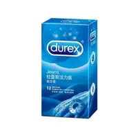 在飛比找PChome24h購物優惠-Durex杜蕾斯-活力型 保險套(12入裝)