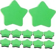 Mini Star Erasers 12 Pack Whiteboard Erasers for Erasing Dry Erase Boards Chalkboards Classroom Office