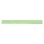 Aluminum Hollow Scale Ruler 15cm Straight Metal Ruler Green