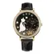 手錶 石英手錶 卡通手錶 貓咪手錶 手錶水鑽軟陶腕錶創意個性防水皮帶中學生女孩貓星人貓控表