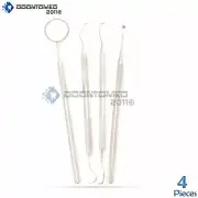 Dental Tartar Calculus Remover Tooth Scraper, Dental Mirror & Scaler Set, PR-006