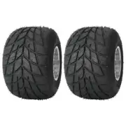 2PC 5" inch Go Kart Rear Wheel Rim Rain Tyre 11x7.10-5 Drift Cart Buggy Karting