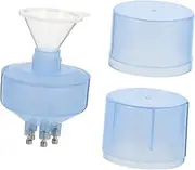 NOLITOY 1 Set Applicator Eye Dropper Squeeze Bottles Dropper Bottles Droppers Empty Bottle for Dying Hair Dying Hair Bottle Blue
