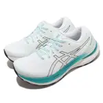 ASICS 慢跑鞋 GEL-KAYANO 29 女鞋 白 湖水綠 路跑 支撐 運動鞋 亞瑟士 1012B272101