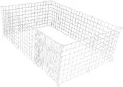 Folpus Pet Isolation Door Fence Dog Playpen Indoor Indoor 9 Panels Metal Mesh with Door DIY for Hamster Guardrail Kitten Bunny Rest, White
