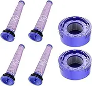 Vacuum Cleaner Motor Housing Parts ，Compatible for Dyson，V7/V8 ，Robot Vacuum Cleaner Host Shell Handle Accessory Replacement(6pcs)