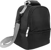 Toddmomy Insulated Bottle Bag Portable Milk Cooler Carrier for Feeding Bottles Keeps Breastmilk Fresh Zippered Closure Easy to Clean Attach to Stroller for Outings