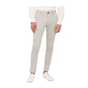 SABA Men's Judd Slim Dress Chino Pant - Cement Ash
