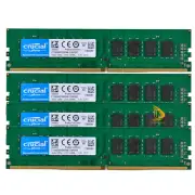 Crucial 4x 16GB 2RX8 PC4-2133P DDR4-17000MHz 288Pin DIMM Desktop Memory RAM NEW#