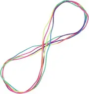 TOYANDONA Outdoor Jumping Rope Fitness Skipping Rope for Boys and Girls High Elasticity Enhance Coordination and Balance