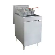 FryMAX Superfast Natural Gas Tube Fryer - Commercial Deep Fryers (RC400E) - RC400E