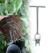 Bulb Planter Tool Long Handle Hand Seedling Transplanter for Weeding Digging