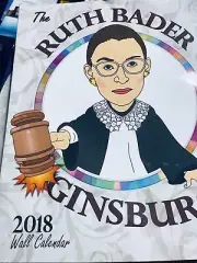 The RBG 2018 Wall Calendar Ruth Bader Ginsburg Workout Calendar