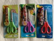 Disney Mikey Mouse,Tinkerbell,Pooh,Toy Story,Cars Scissors with Sleeve ~Set of 5