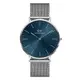 【Daniel Wellington】Classic 簡約時尚 DW00100628 米蘭錶帶男錶 藍/銀 40mm DW男錶