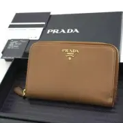 Prada Saffiano Medium Wallet with Box and Warranty /Used