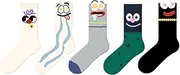 [Pick Ferns in March] Animal world and Sassy Smirk Funny Socks
