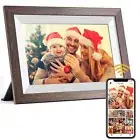 Frameo Digital Picture Frame WiFi 10.1inch Digital Photo Frame,Electronic Pho...