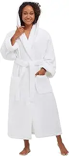 [MONARCH] Unisex Terry Bathrobe - 100% Lux Combed Cotton Robes, Five-Star Hotel Choice
