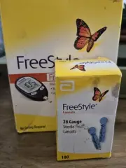 FreeStyle Freedom Lite Blood Glucose Monitoring System And Lancets. Free Shippin