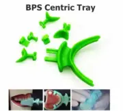 1Set Dental Centric Impression Tray BPS Denture Tool Articulator Facebow