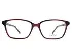 Modo Eyeglasses Frames 6524 BRGSM Burgundy Smoke Rectangle Full Rim 53-15-142