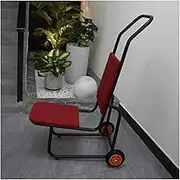 Stacking Chair Dolly,Holds 10 Chairs,Efficient Transport, for Banquets Birthdays Outdoor Events Hotels Meeting(Wall Thickness 0.1cm)