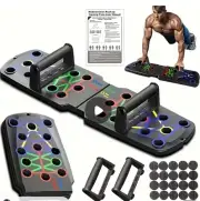 Push Up Board - Multi-Functional Push Up Board System for Home Workouts.