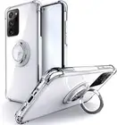 Samsung Galaxy Note 20 Ultra Case Premium Transparency Ring-Grip Clear Black 6.9
