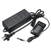LED Reptile Timer Aquarium Digital Temperature Controller Heat Thermostat PID with Timer 7184 EU PLUG