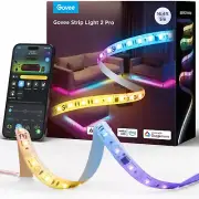 RGBIC Strip Light 2 Pro with Matter, 16.4Ft Smart LED Strip Lights Work with Ale
