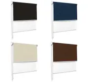 LINEN TUXTURE Day/Night Roller Blinds Fits 60-210cm (width)x 240cm (drop)