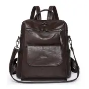 Women Backpack Vegan PU Leather Large Travel Backpack Shoulder Bag,Coco