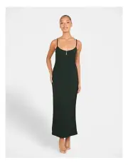 [Pilgrim] Alaina Keyhole Maxi Dress in Green